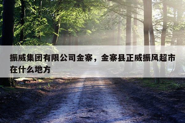 振威集团有限公司金寨，金寨县正威振风超市在什么地方