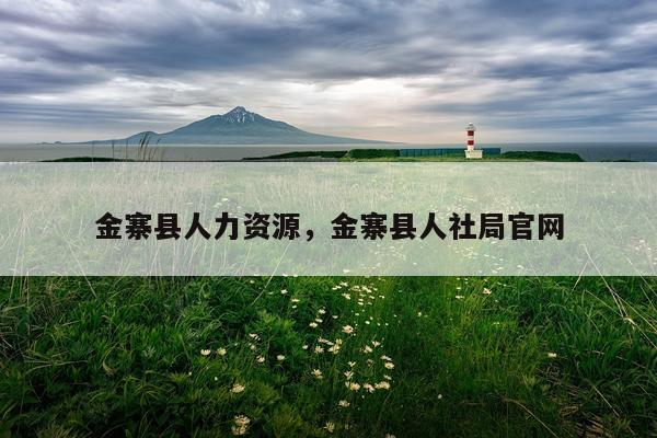 金寨县人力资源，金寨县人社局官网