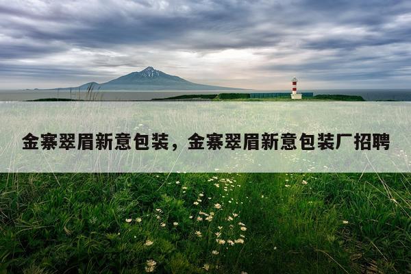 金寨翠眉新意包装，金寨翠眉新意包装厂招聘