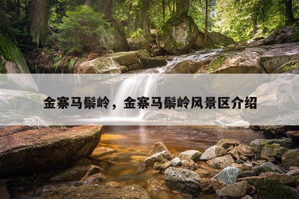 金寨马鬃岭，金寨马鬃岭风景区介绍