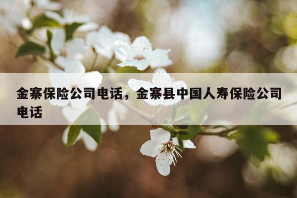 金寨保险公司电话，金寨县中国人寿保险公司电话