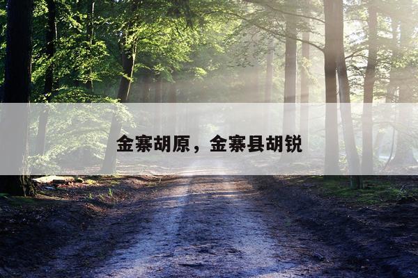 金寨胡原，金寨县胡锐